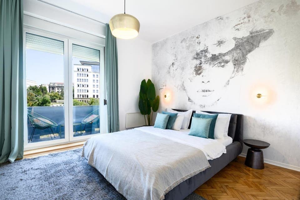 Bed, Balcony/Terrace, Bedroom