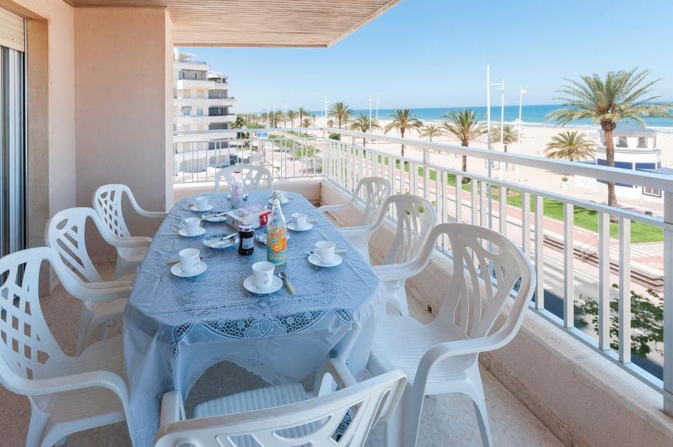 Balcony/Terrace, Dining area, City view, Sea view