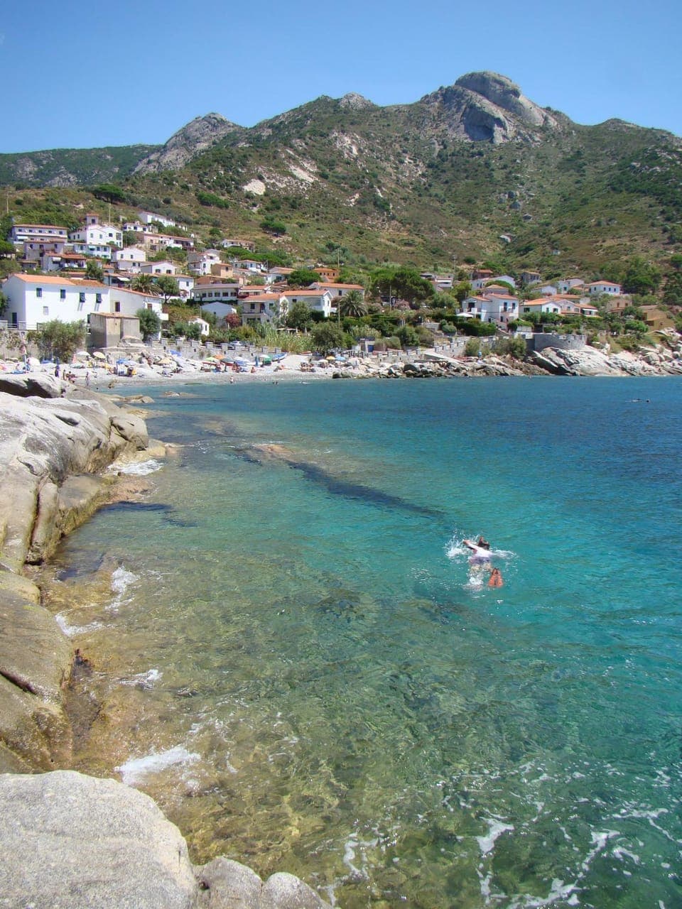 Snorkeling, Beach, Mountain view, Sea view