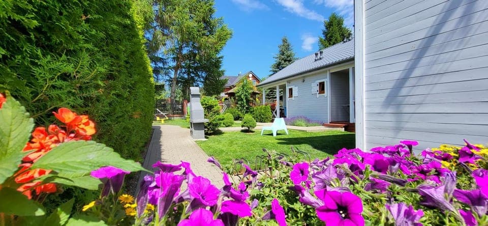 Property building, Garden, Garden view