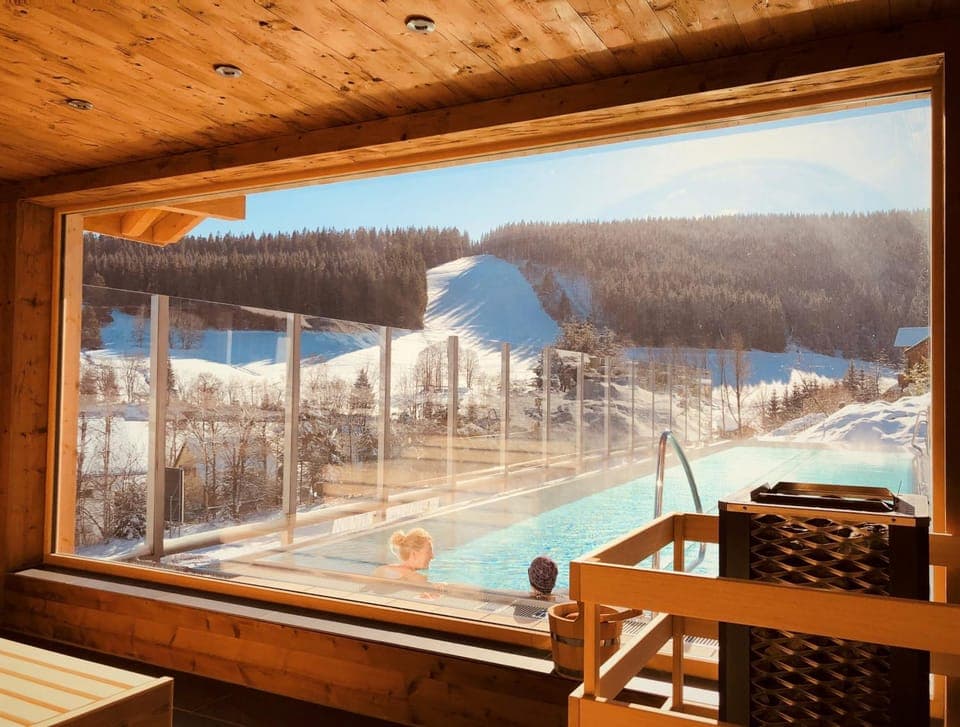 Winter, Sauna, Pool view, Open Air Bath