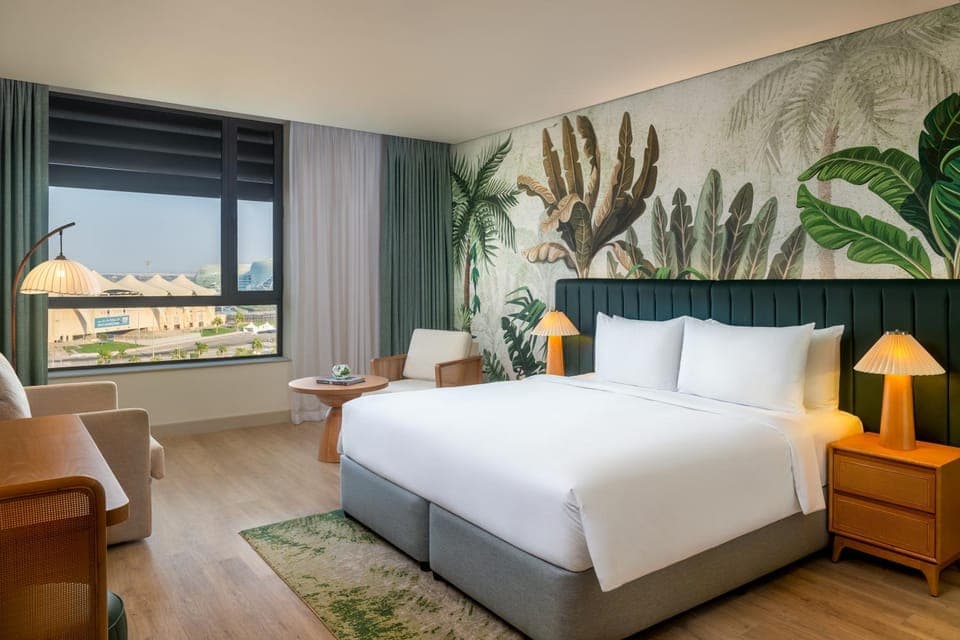 Bed, View (from property/room), Bedroom