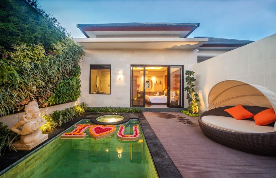 Property building, View (from property/room), Seating area, Pool view, Swimming pool