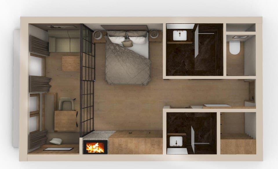 Photo of the whole room