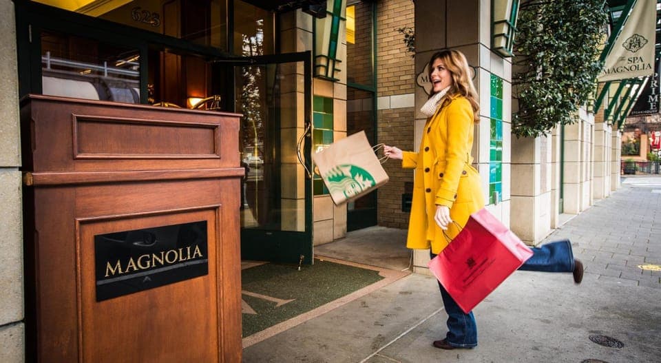 Facade/entrance, People