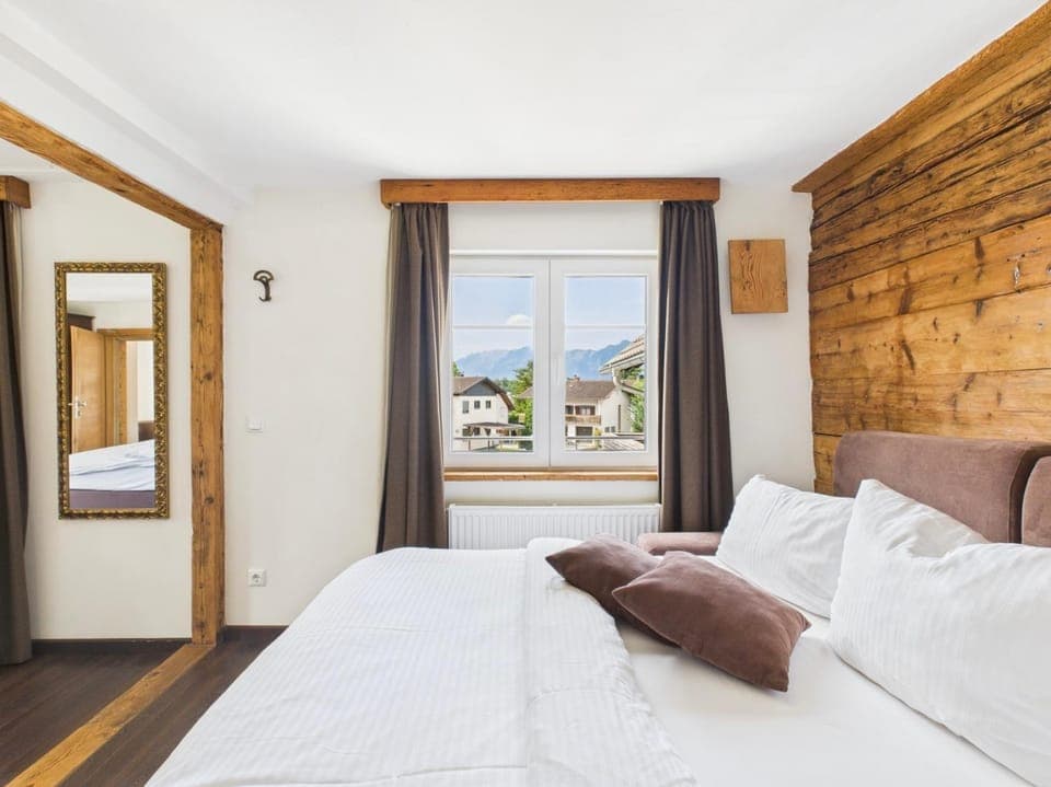 Bed, View (from property/room), Mountain view