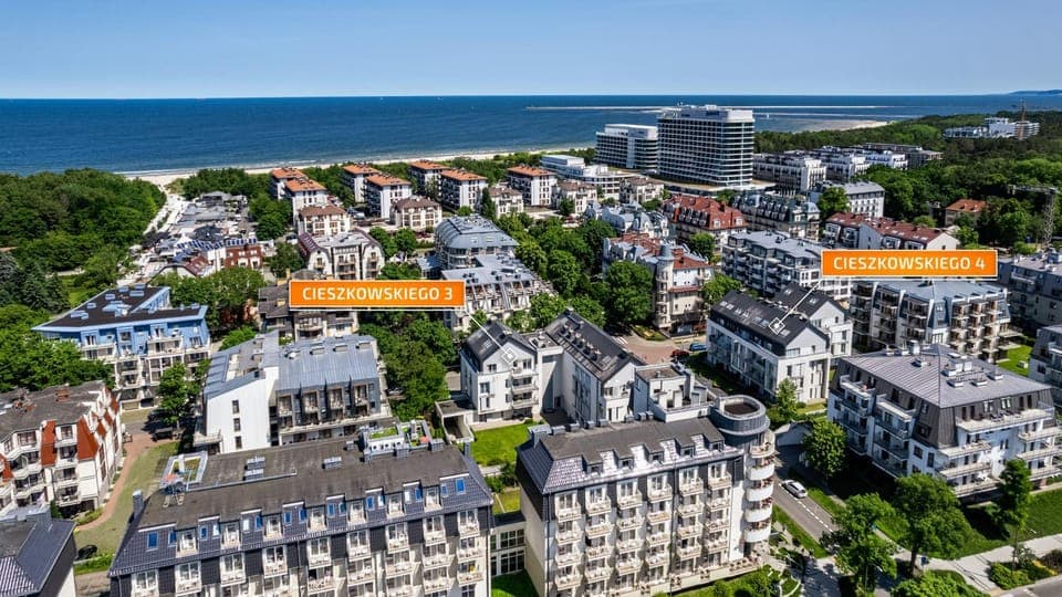 Property building, Neighbourhood, Bird's eye view