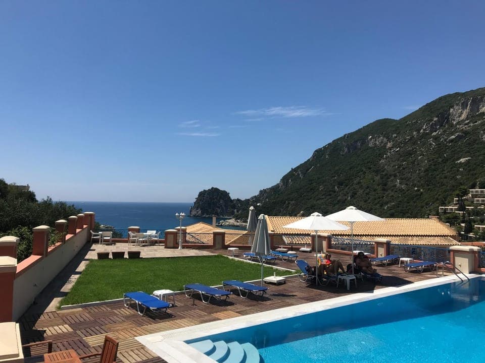 Pool view, Sea view, Swimming pool