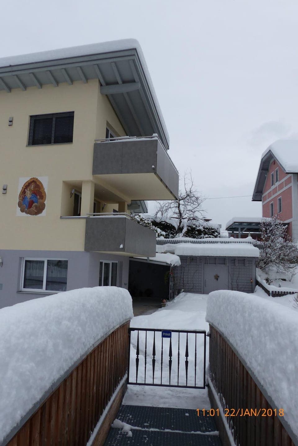 Property building, Winter