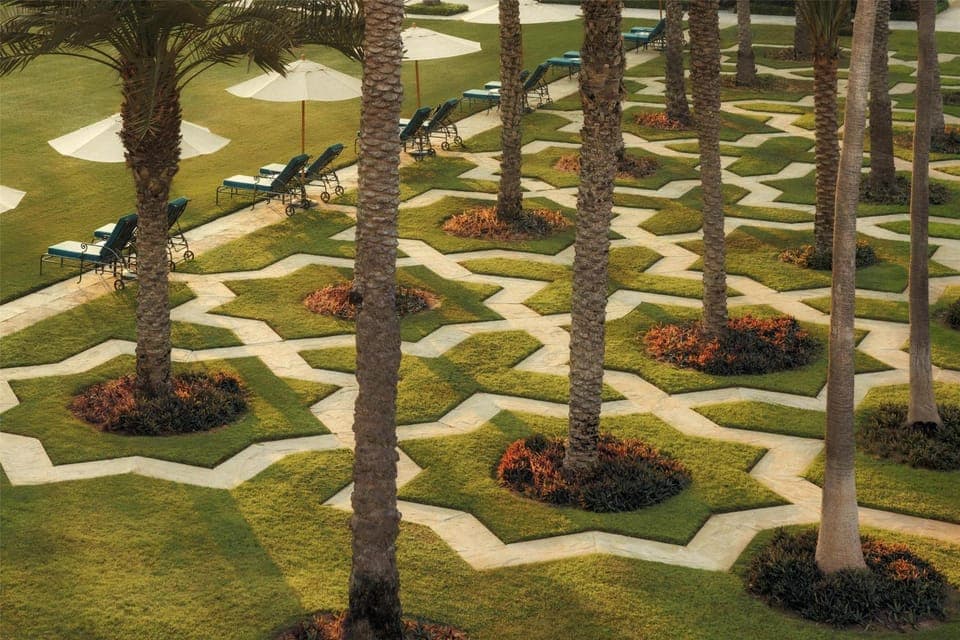 Property building, Garden