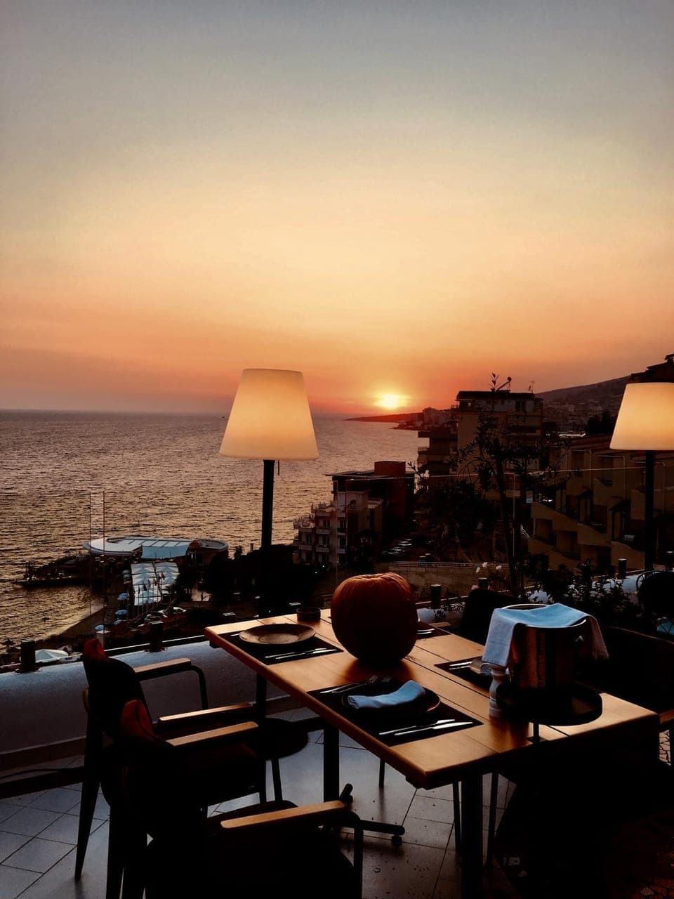 Natural landscape, Sunset