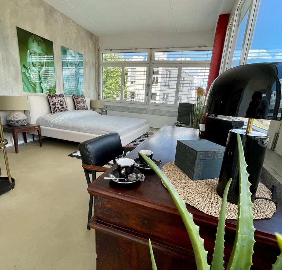 Living room, Bedroom