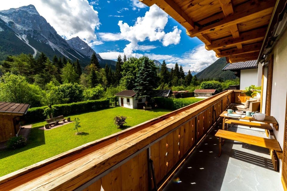 Day, Garden, View (from property/room), Balcony/Terrace, Garden view, Mountain view
