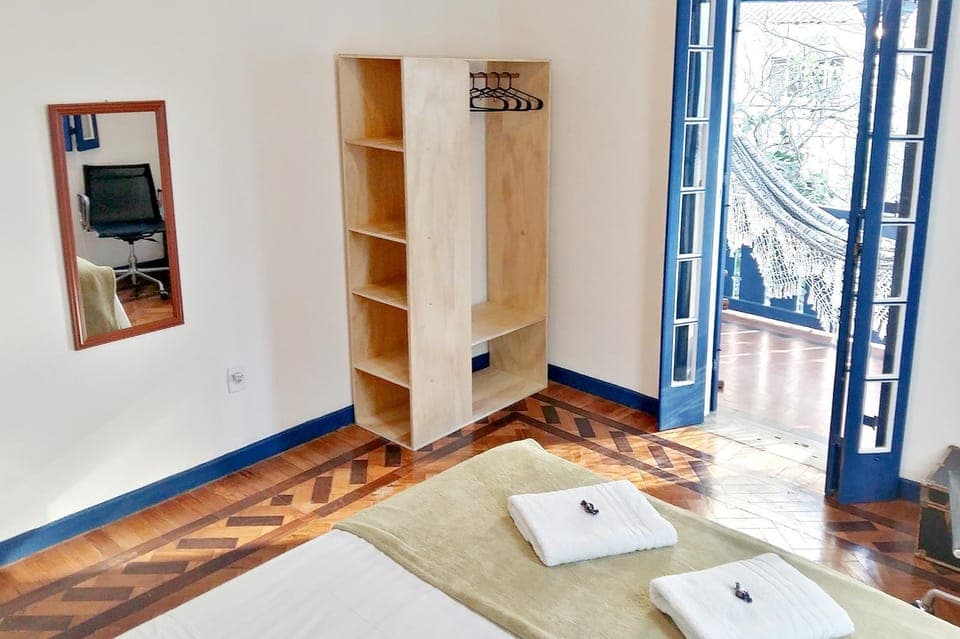 Photo of the whole room, wardrobe