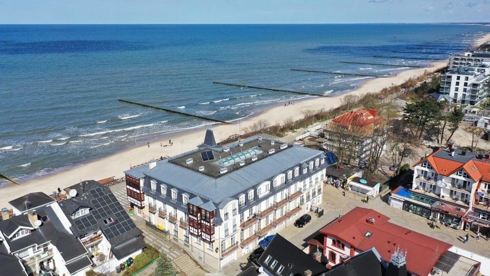 Property building, Bird's eye view, Sea view
