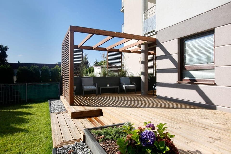 Balcony/Terrace, Garden view