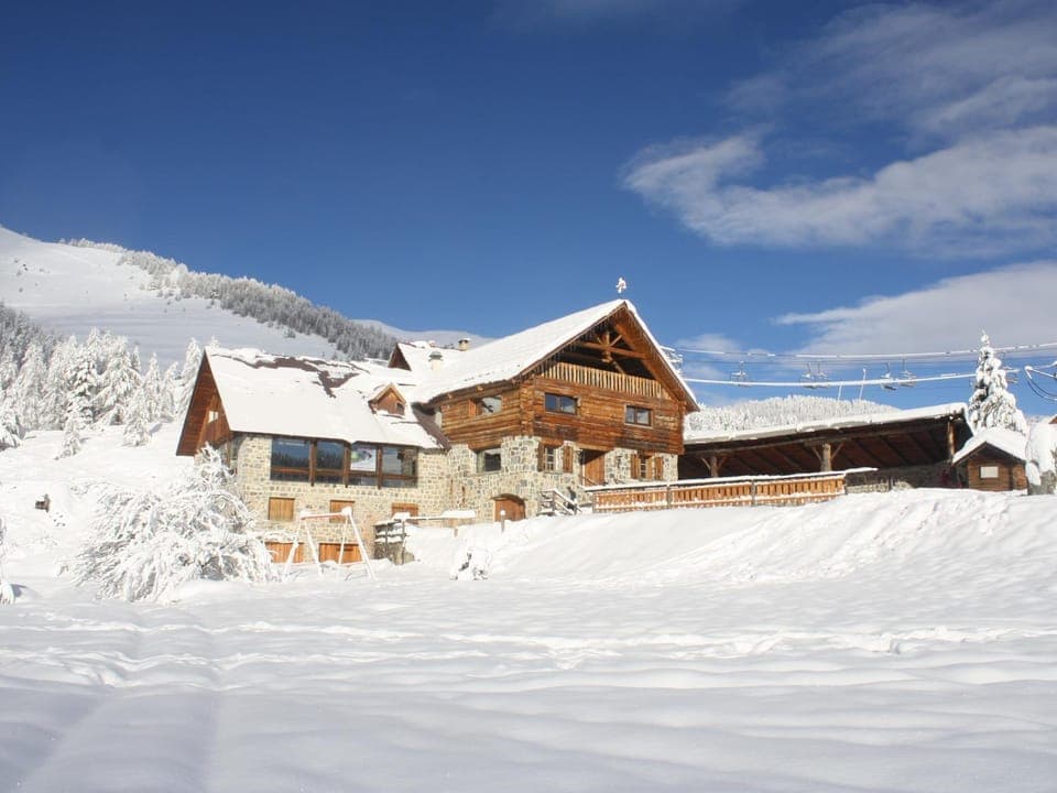Property building, Day, Natural landscape, Winter, Skiing, Mountain view