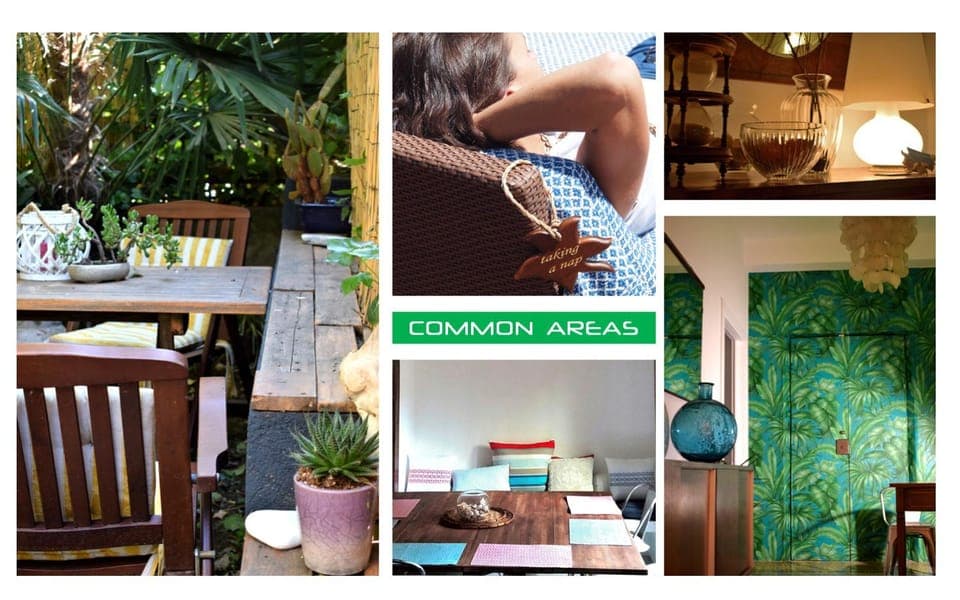 Communal lounge/ TV room, Garden, Balcony/Terrace, Lobby or reception, Decorative detail