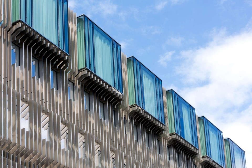 Property building, On site