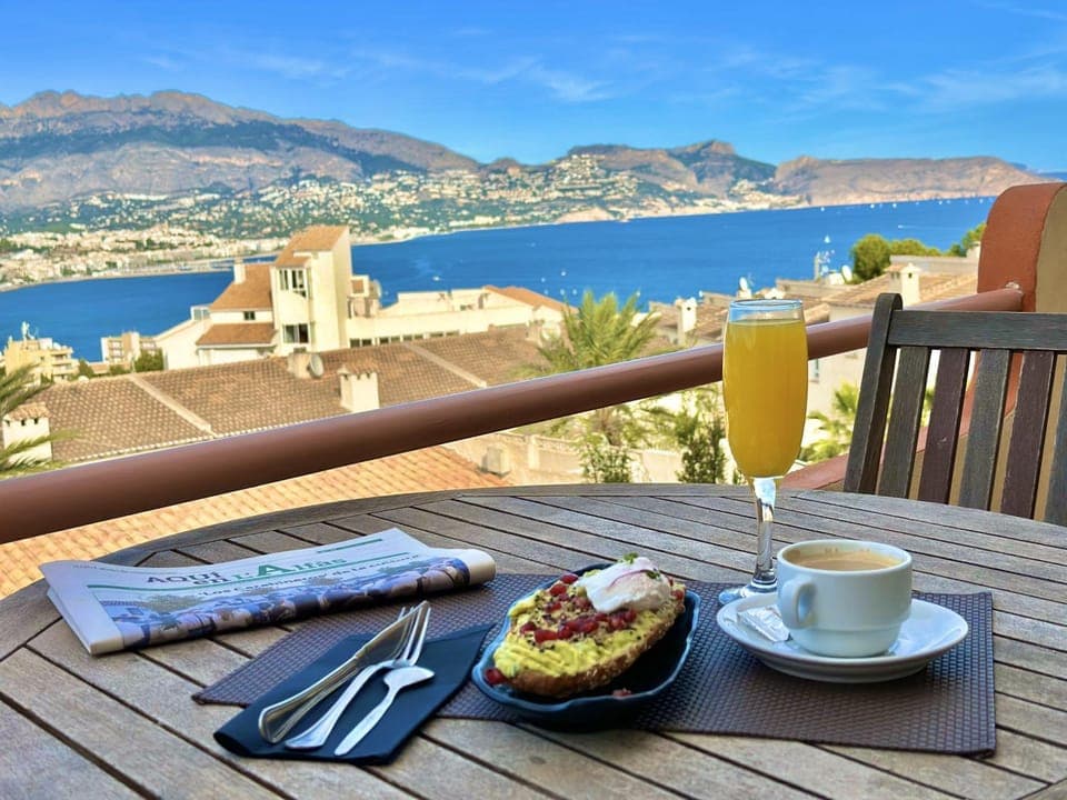 Natural landscape, View (from property/room), Balcony/Terrace, Sea view
