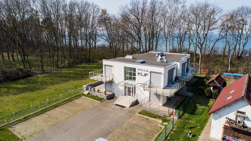 Facade/entrance, Bird's eye view, Floor plan, Sea view