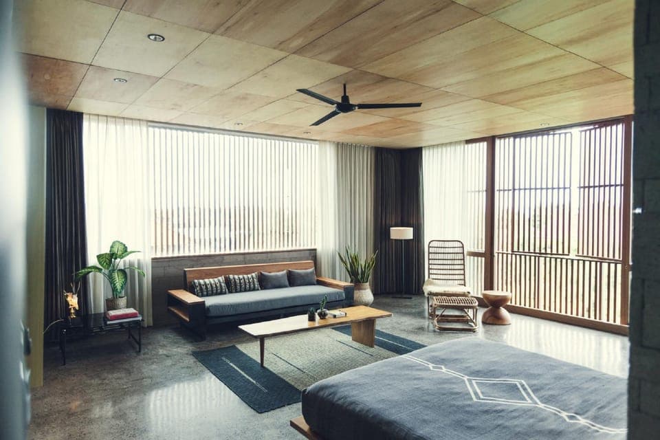 Photo of the whole room, Decorative detail, Bedroom