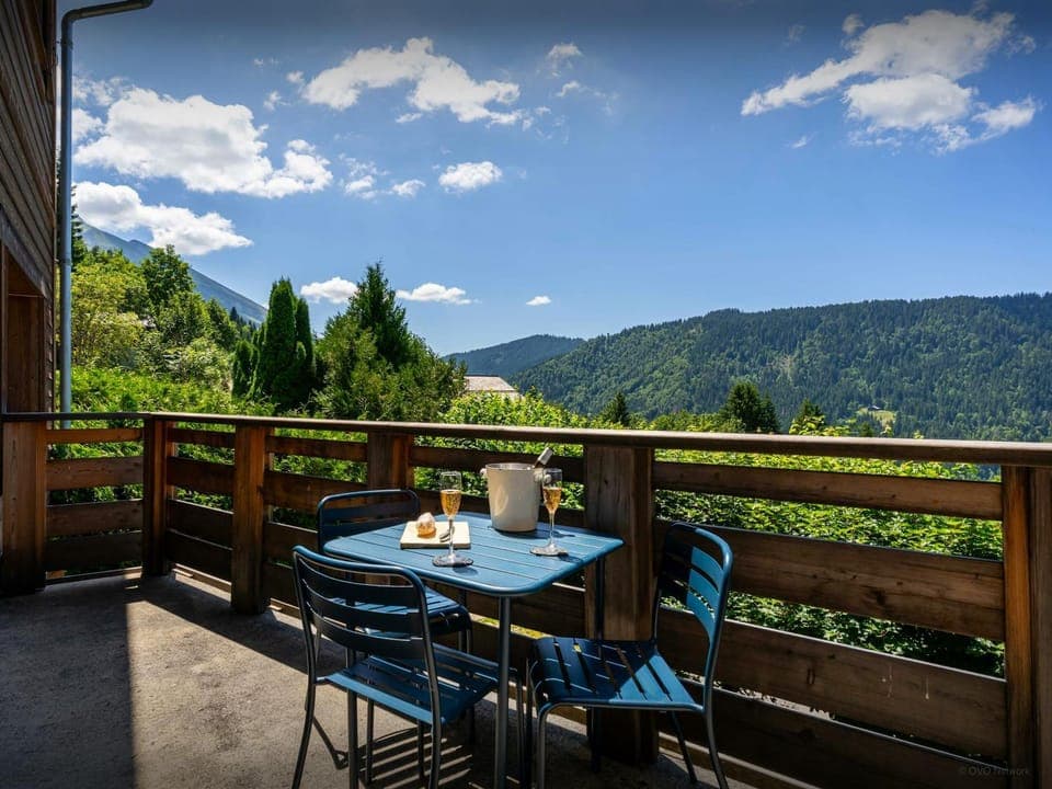 Day, Natural landscape, Summer, View (from property/room), Balcony/Terrace, Mountain view