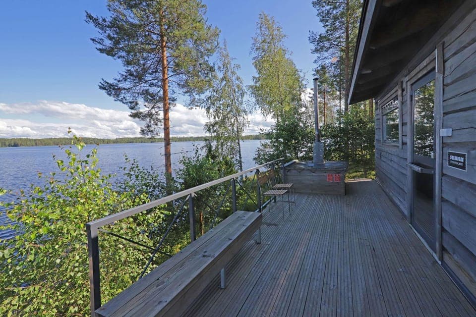 Sauna, Lake view
