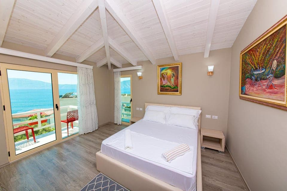 Bedroom, Sea view