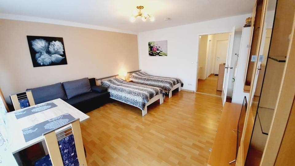 Living room, Bedroom