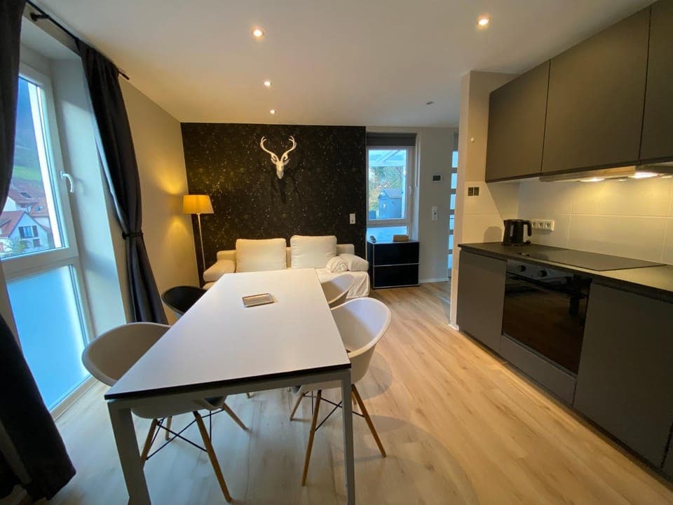 Living room, Dining area