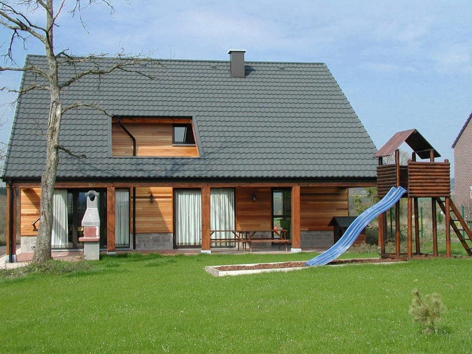 Facade/entrance, Children play ground, Garden