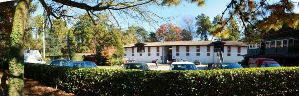 Property building, Facade/entrance, Horse-riding