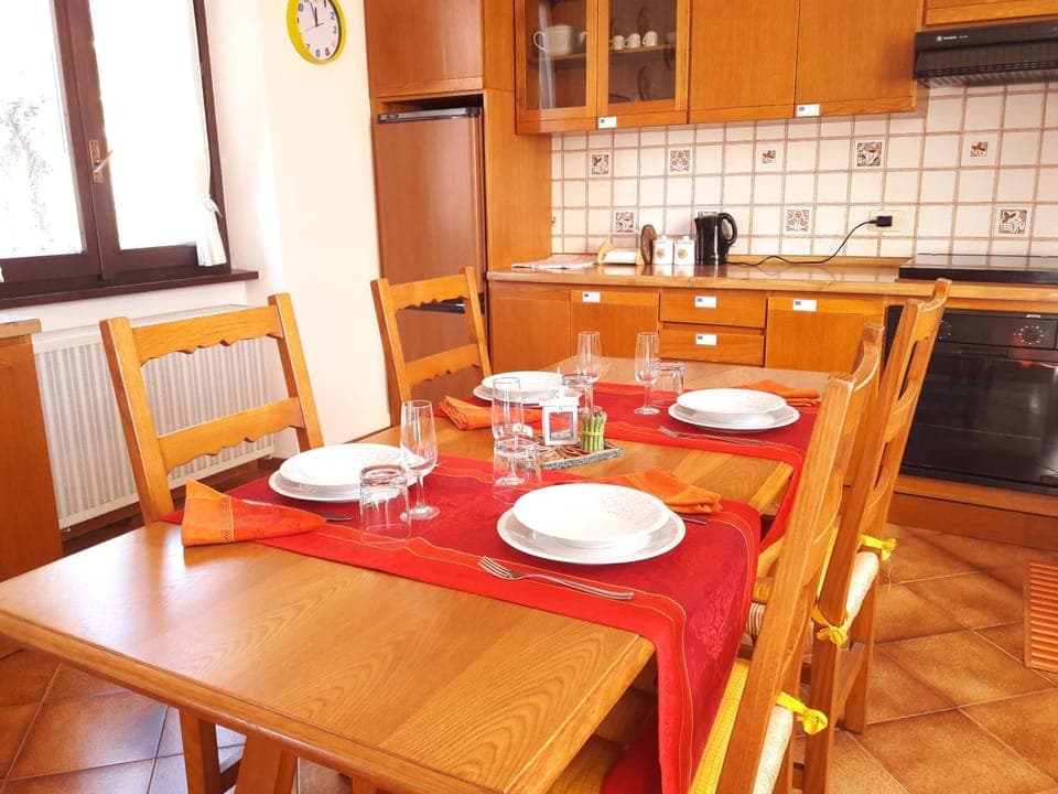 Kitchen or kitchenette, Dining area