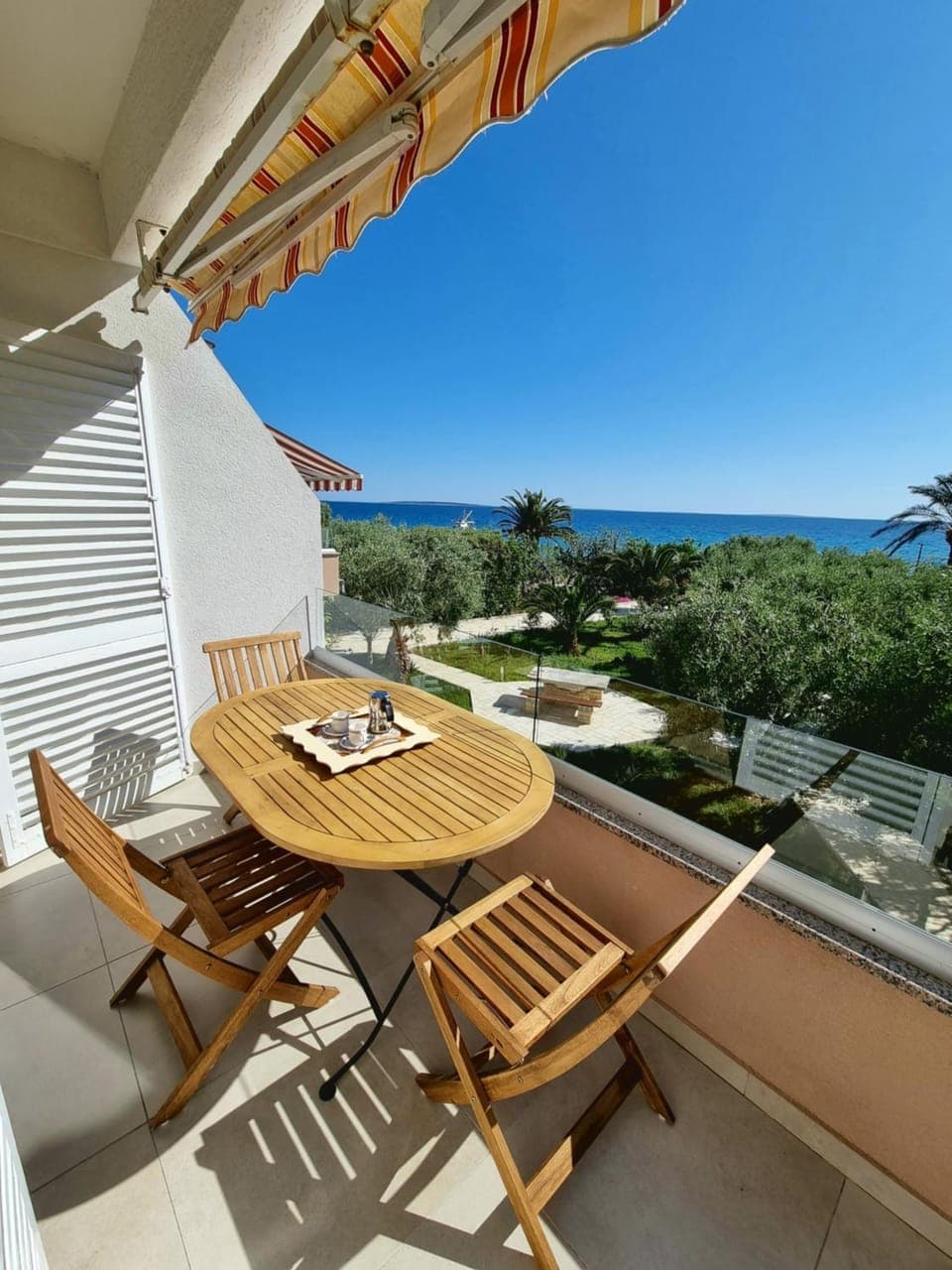 Balcony/Terrace, Garden view, Sea view