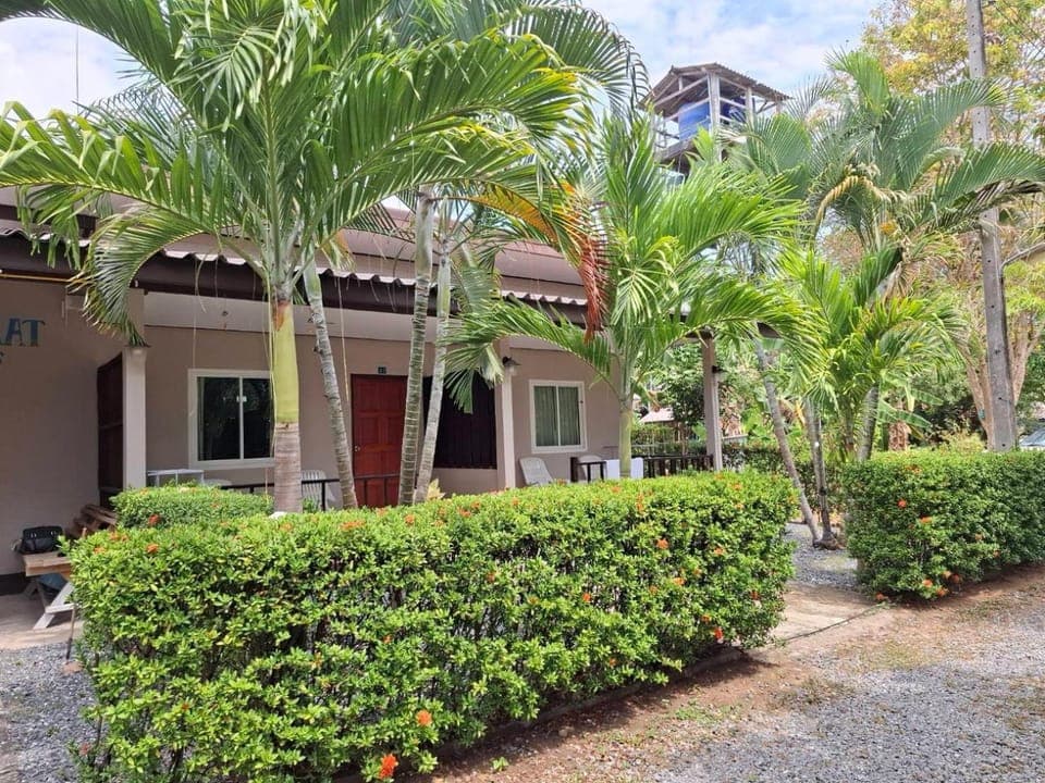 Property building, Garden