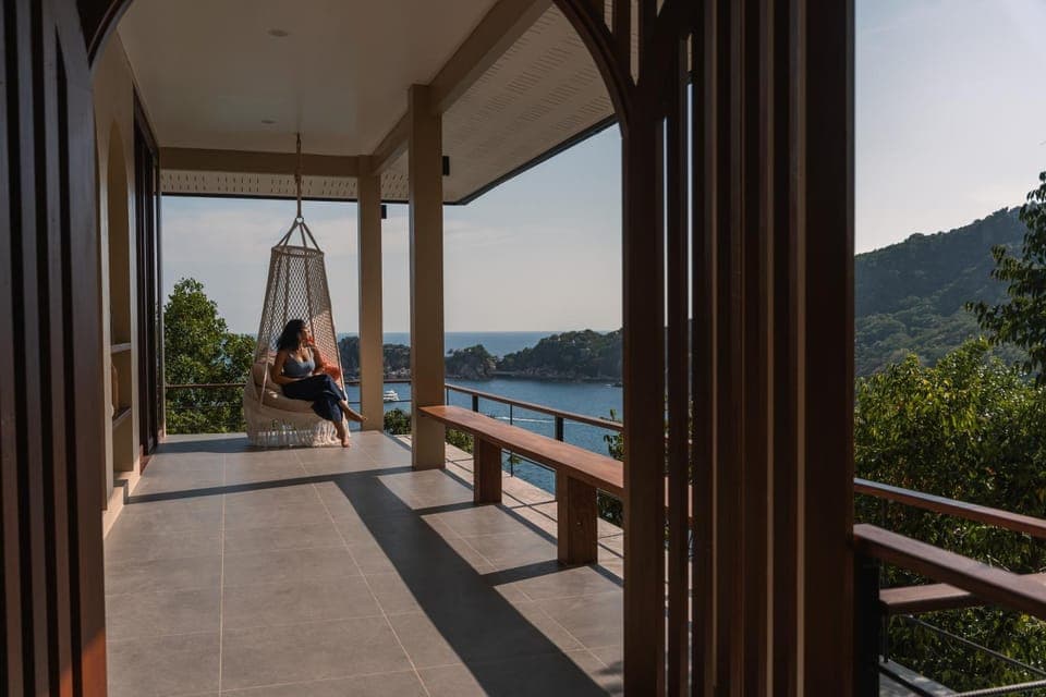 Natural landscape, Balcony/Terrace, Sea view