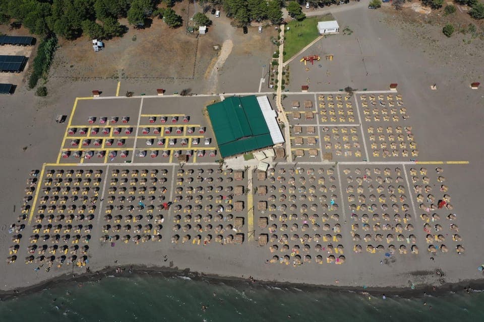 Natural landscape, Bird's eye view, Beach, Sea view, Location