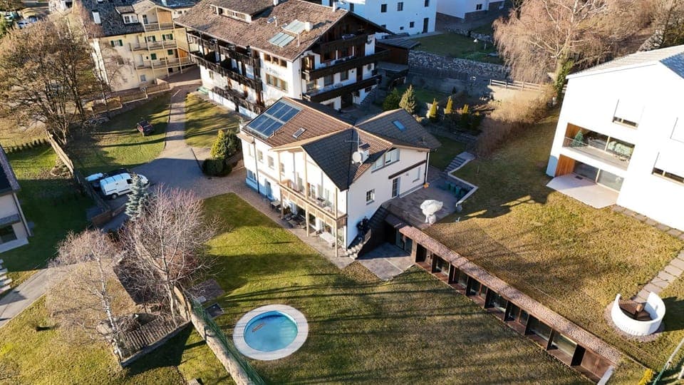 Property building, Natural landscape, Bird's eye view