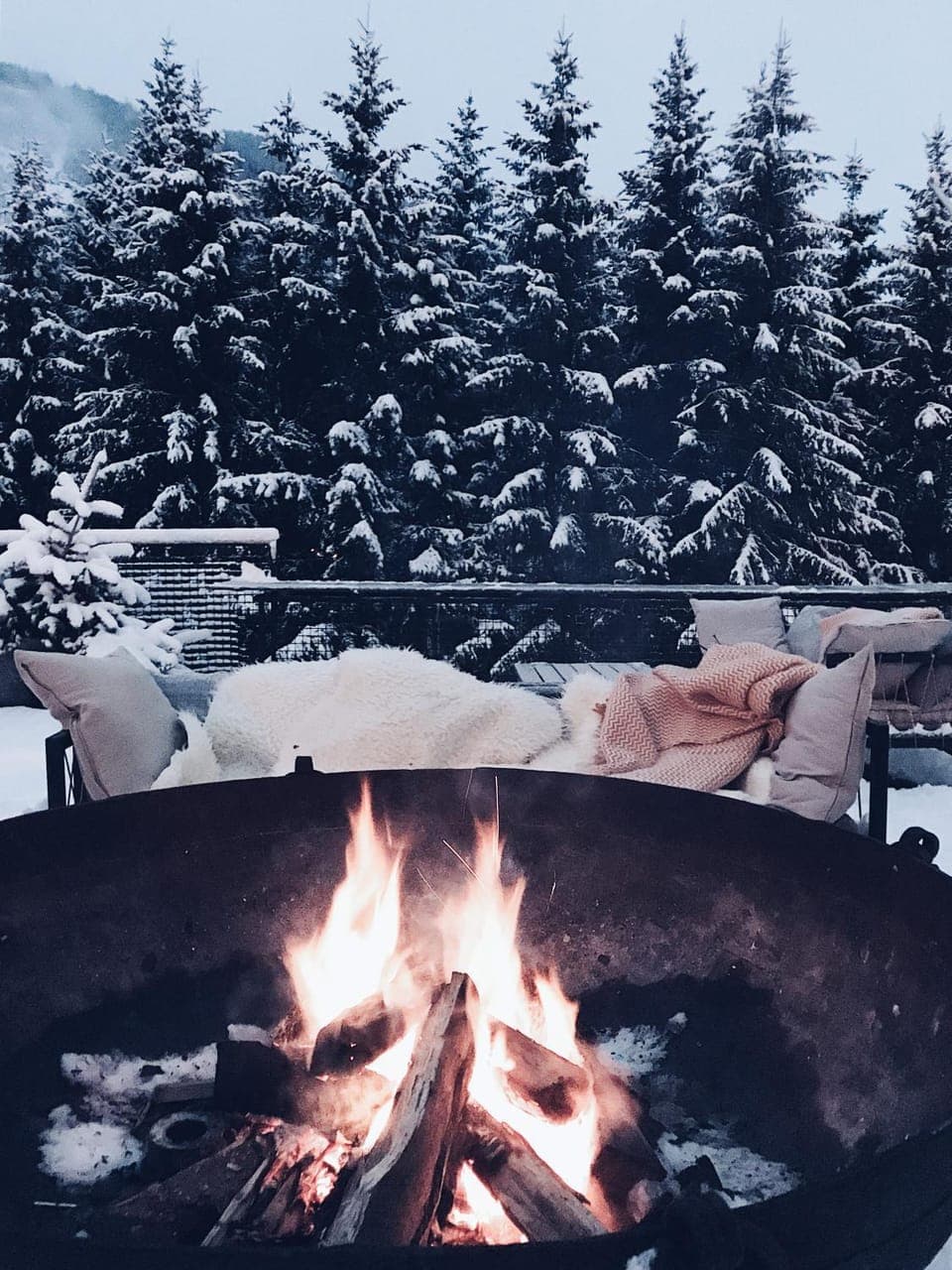 Winter, Balcony/Terrace