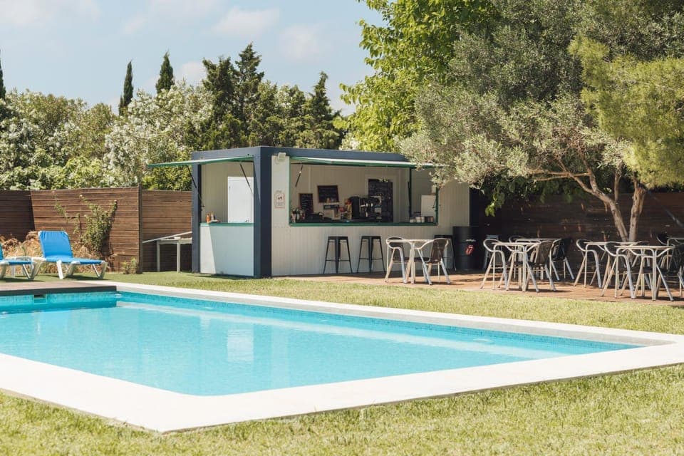 Off site, Garden, Swimming pool
