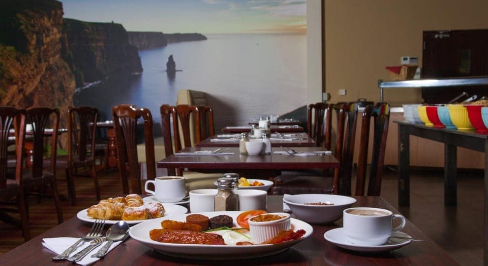 Restaurant/places to eat, Continental breakfast, English/Irish breakfast