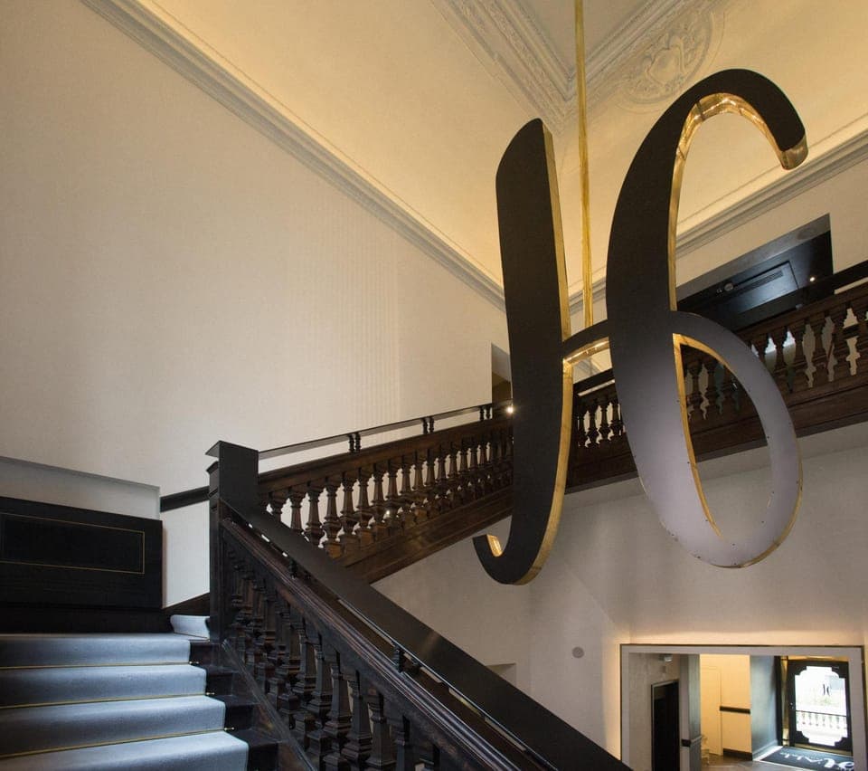 Lobby or reception, Decorative detail