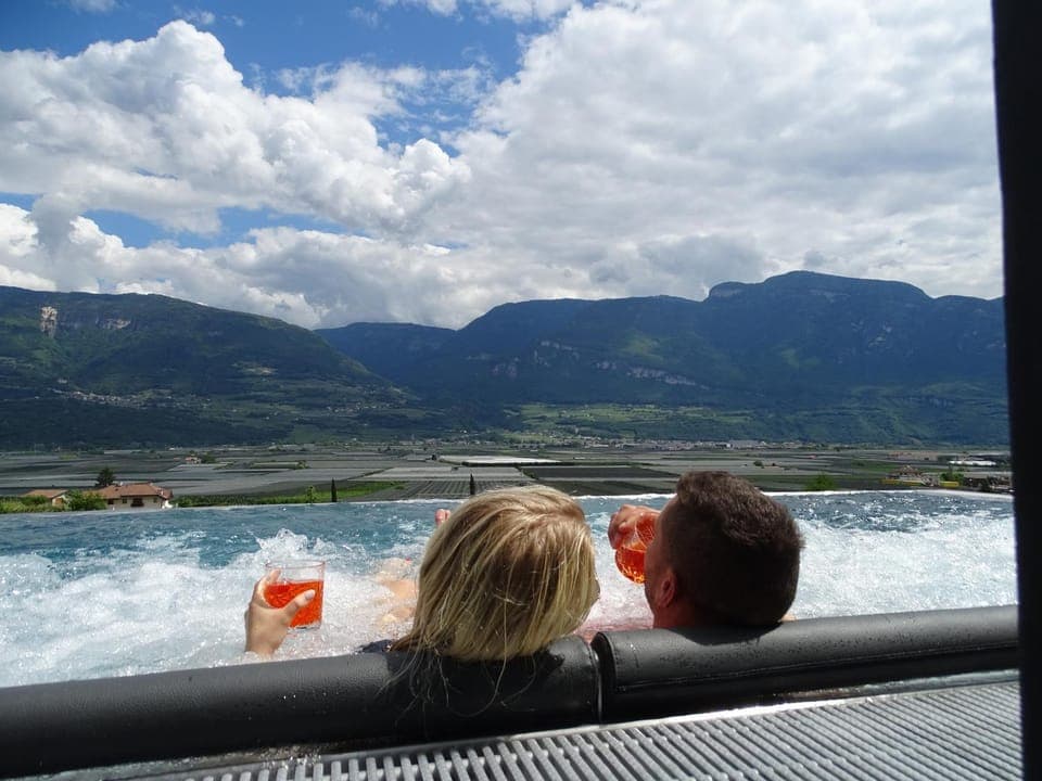 Hot Tub, Spa and wellness centre/facilities, Mountain view