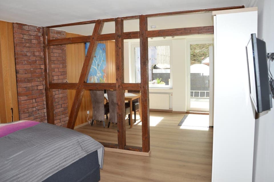 Balcony/Terrace, Photo of the whole room, Dining area, Bedroom