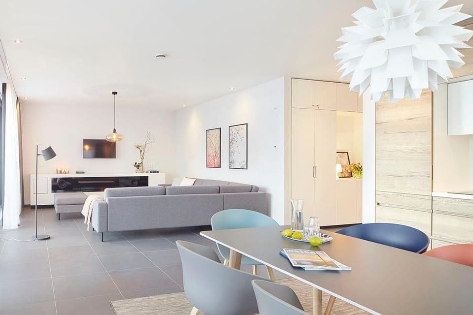 TV and multimedia, Kitchen or kitchenette, Living room