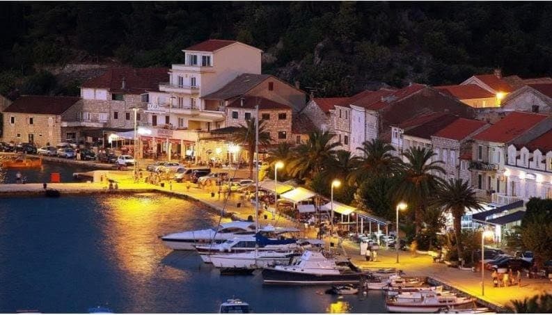 Night, Bird's eye view, City view