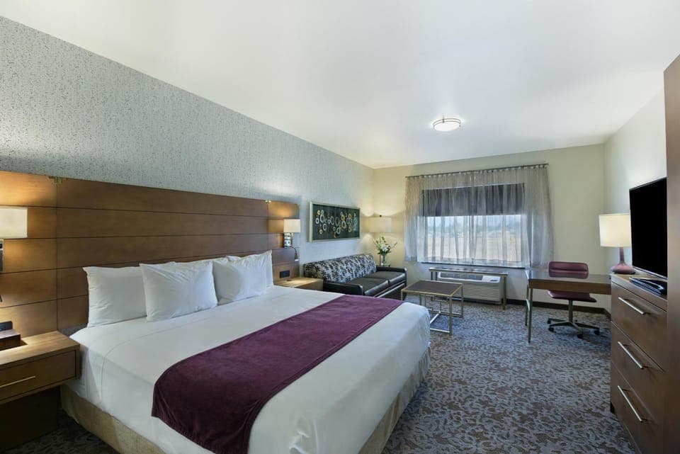 TV and multimedia, View (from property/room), Photo of the whole room, Decorative detail, Seating area, Bedroom