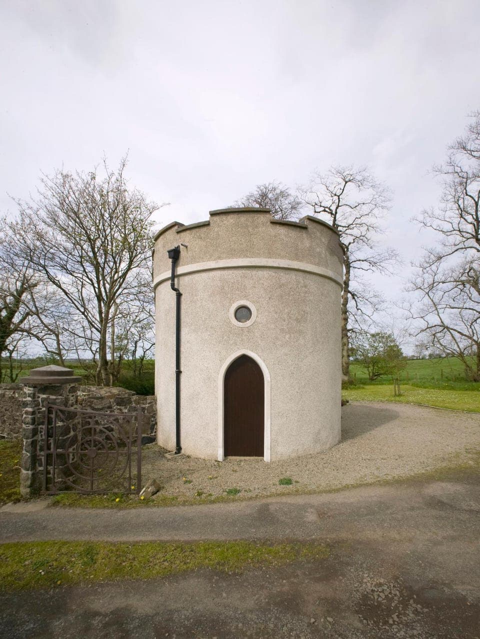 Property building, On site