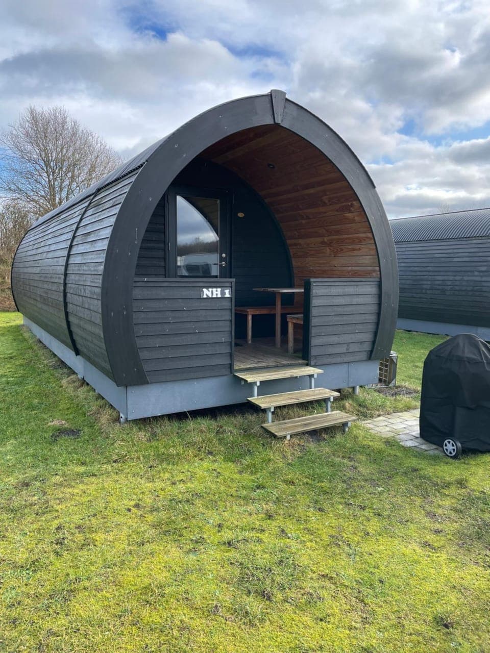 Property building, Garden view